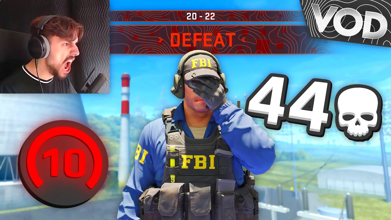 DIMA TILTS AFTER DROPPING 44 KILLS ON FACEIT