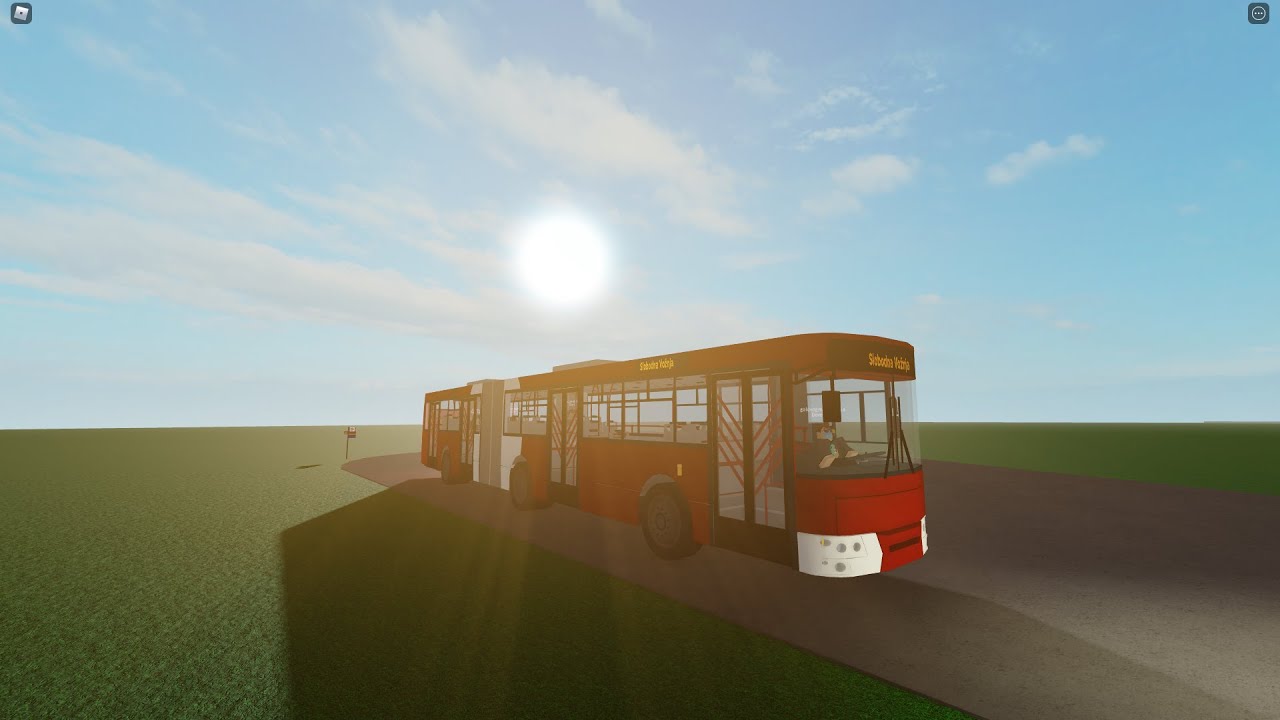 IKARBUS IK-206, testiranje novog sistema harmonike | ROBLOX