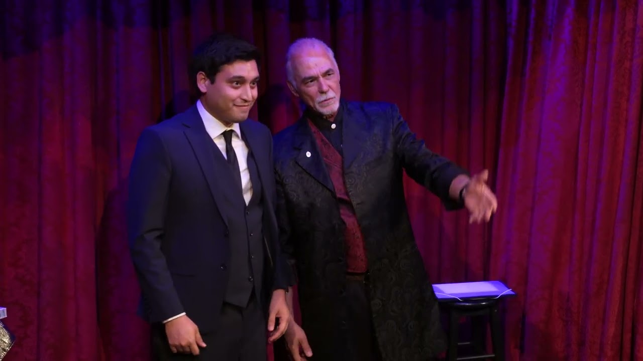 Timothy Shegitz, Magic Castle, Hollywood Ca, June 27, 2024,  Parlour of Prestidigitation.