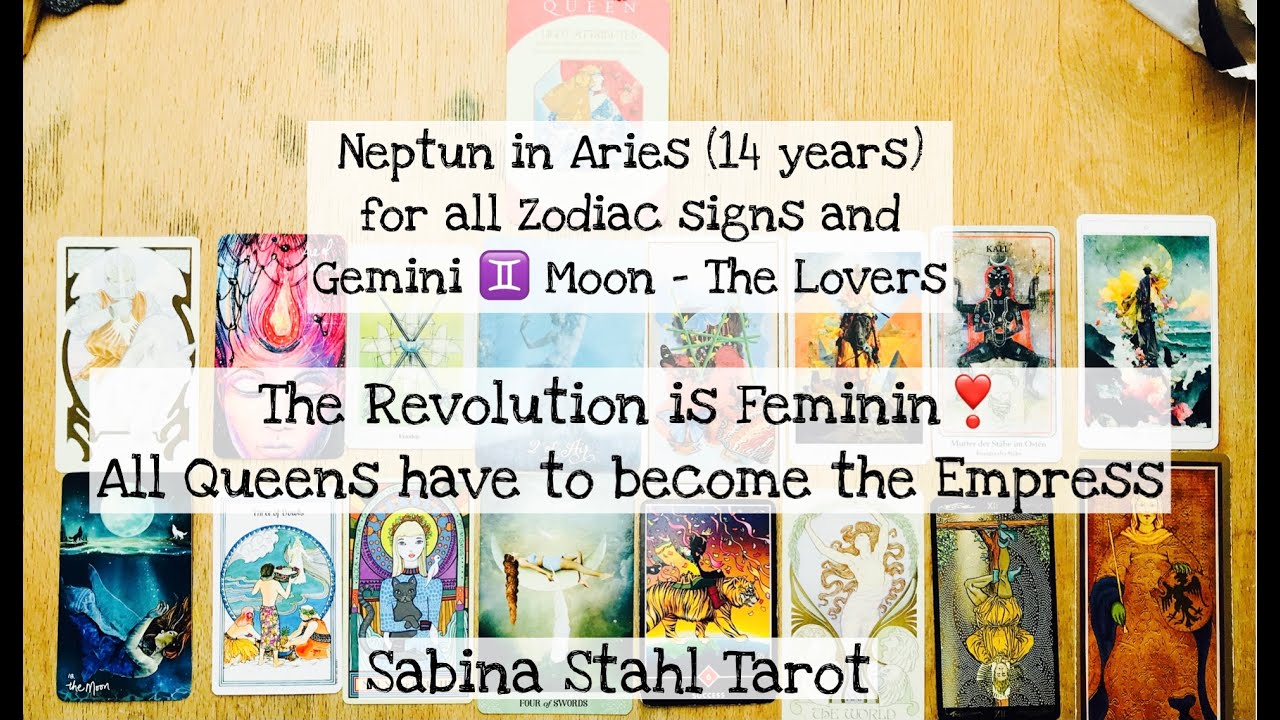 Gemini ♊️ & Neptun in Aries - The revolution is Feminin❣️All Zodiac-signs ♈️♉️♊️♋️♌️♍️♎️♏️♐️♑️♒️♓️