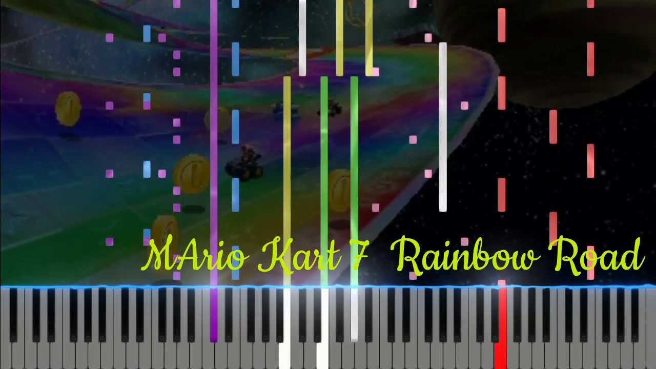 【Remake】 Mario kart 7 - Rainbow Road - マリオカート7 レインボーロード BGM ※3ループ目ファイナルラップ