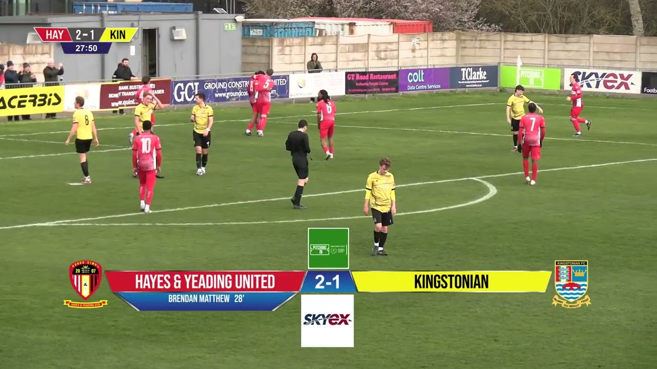 Hayes & Yeading Utd v Kingstonian | HIGHLIGHTS | 28th February 2026