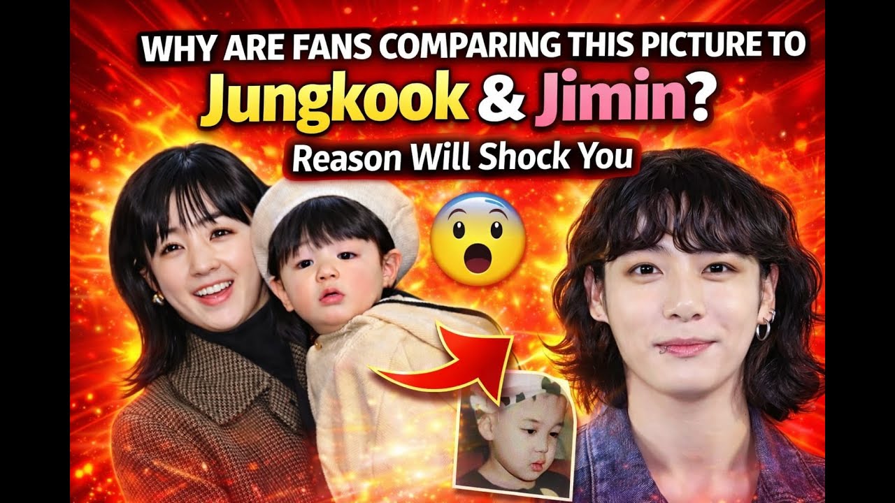 This Woman Looks Like Jungkook & Her Baby Like Jimin?! BTS Fans React|ARMY Can’t Unsee This!