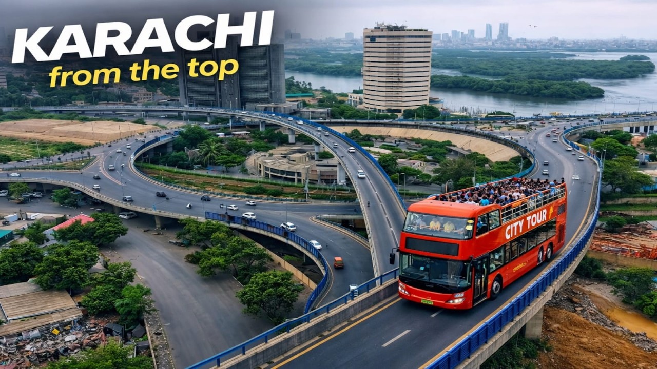 Karachi from the Top | A Double Decker Journey on the Roads of Karachi