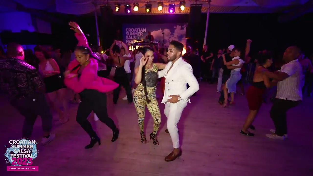 Osmani & Lolahontas - Salsa social dancing | Croatian Summer Salsa Festival 2023
