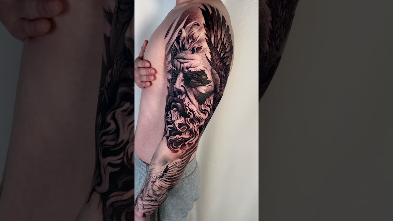 God #koreatattoo #tattooideas #tattoolover #blackandgreytattoo #seoultattoo