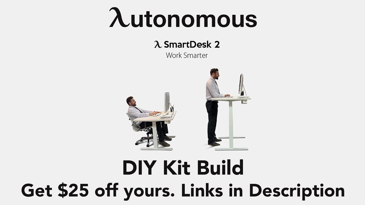 Autonomous Smart Desk DIY Build / Assembly - Discount Codes Included!