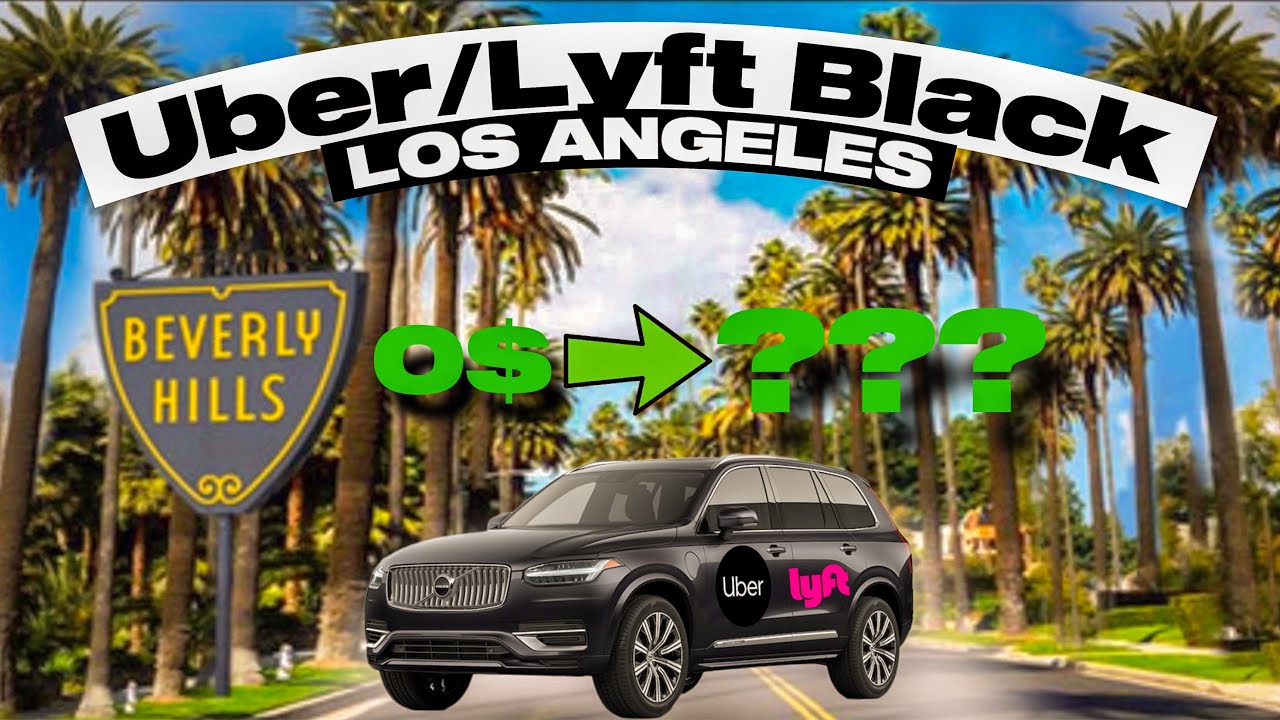 Uber Black в Лос Анджелесе на Volvo XC90 | Lyft Black