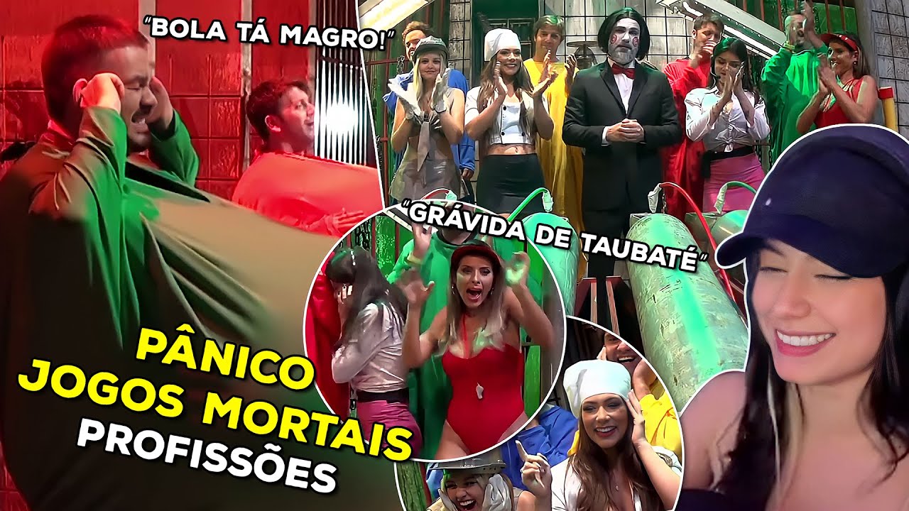 YAYAH REAGE AO PÂNICO: JOGOS MORTAIS - PROFISSÕES | Yayah Clipes