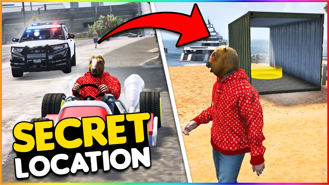 GTA 5 RP - USING SECRET LOCATIONS TO LOSE COPS 3