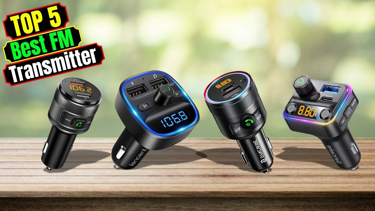 Top 5 Best FM Transmitter | Best FM Transmitters of 2025 That’ll Blow Your Mind!