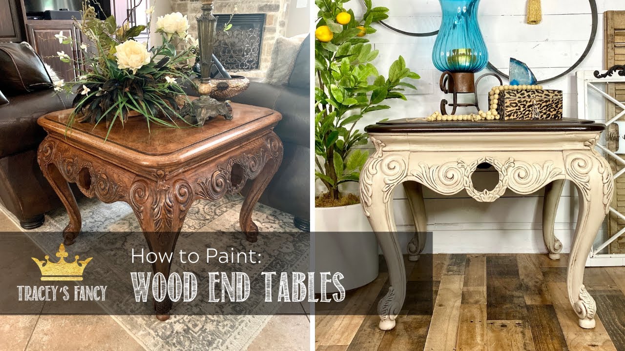How to Use Dixie Belle Chalk Paint in Sandbar & Brown Furniture Wax (Part 1) | Tracey's Fancy