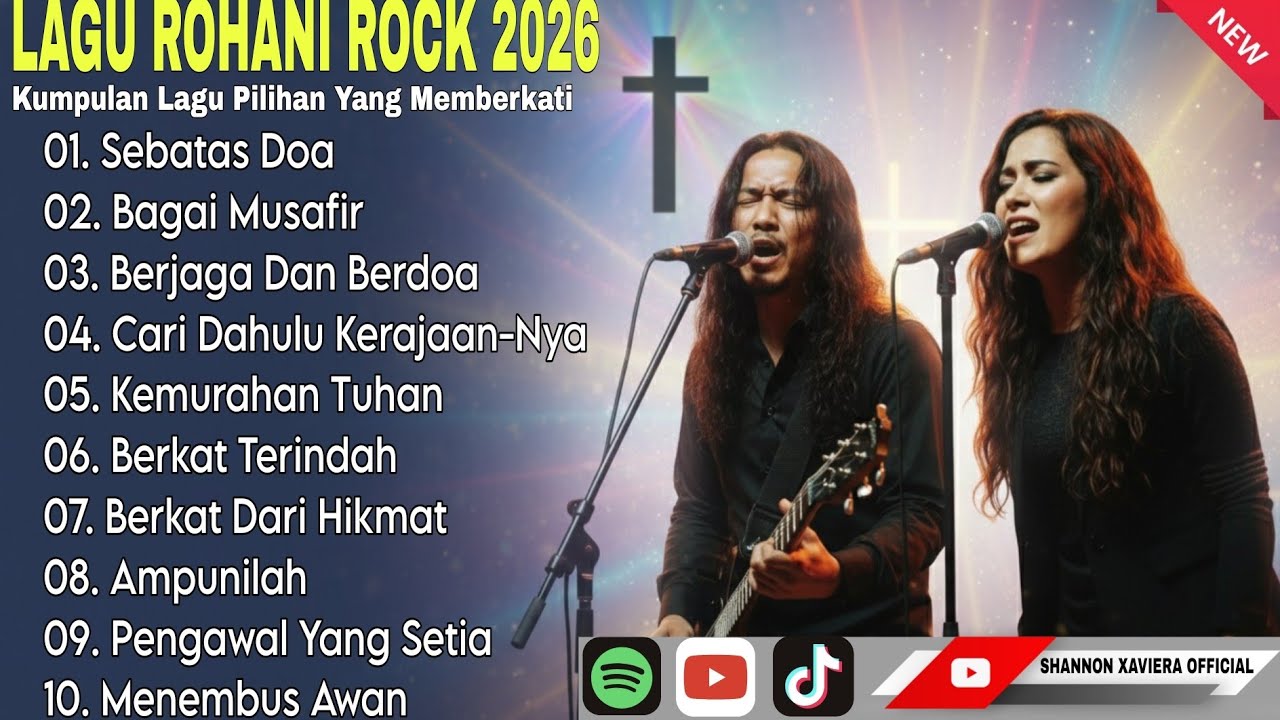 Lagu Rohani Rock 2026 🔥 Kumpulan Lagu Pilihan Yang Memberkati | Worship Rock Full Album