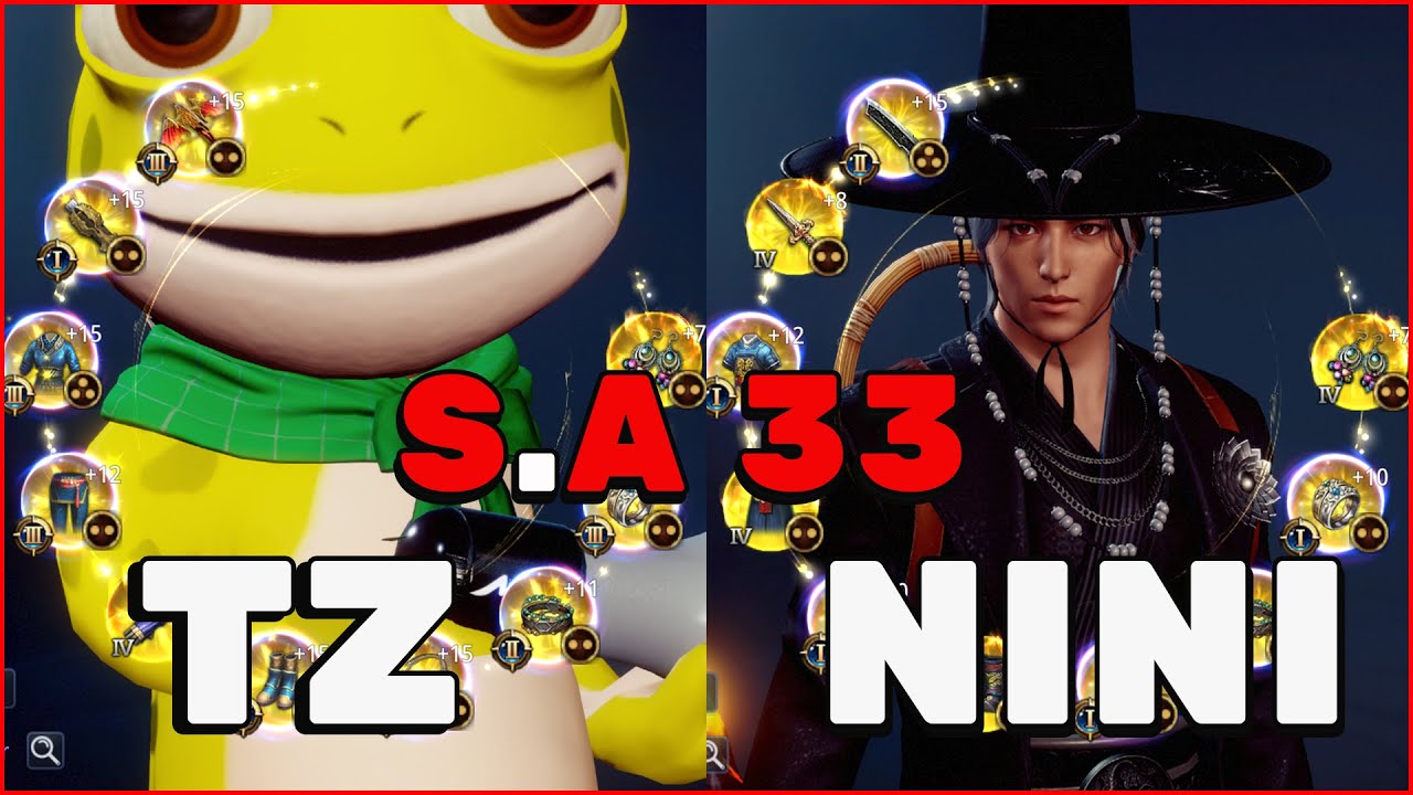 S.A33  法神天尊tz +  千杯不醉的nini  IN | Mir4