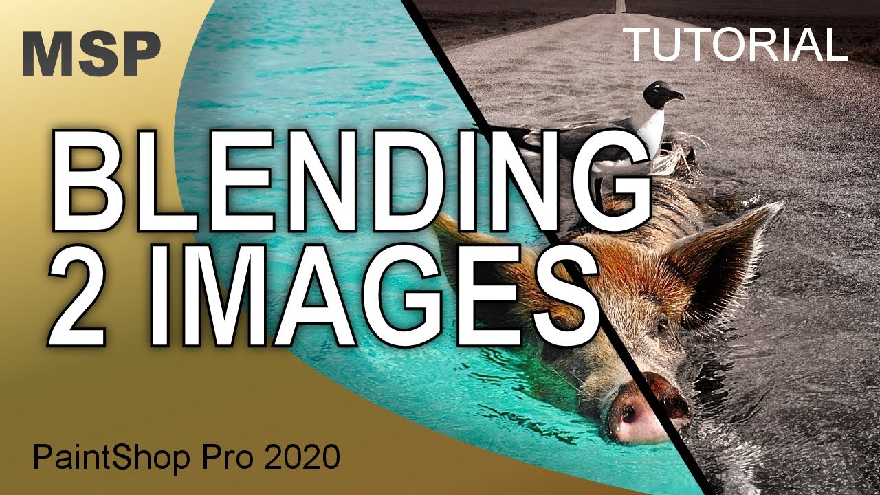 Blending Two Images - Tutorial - PaintShop Pro