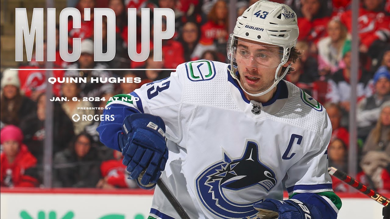 Mic'd Up — Куинн Хьюз против Дьяволов (6 января 2023 г.)