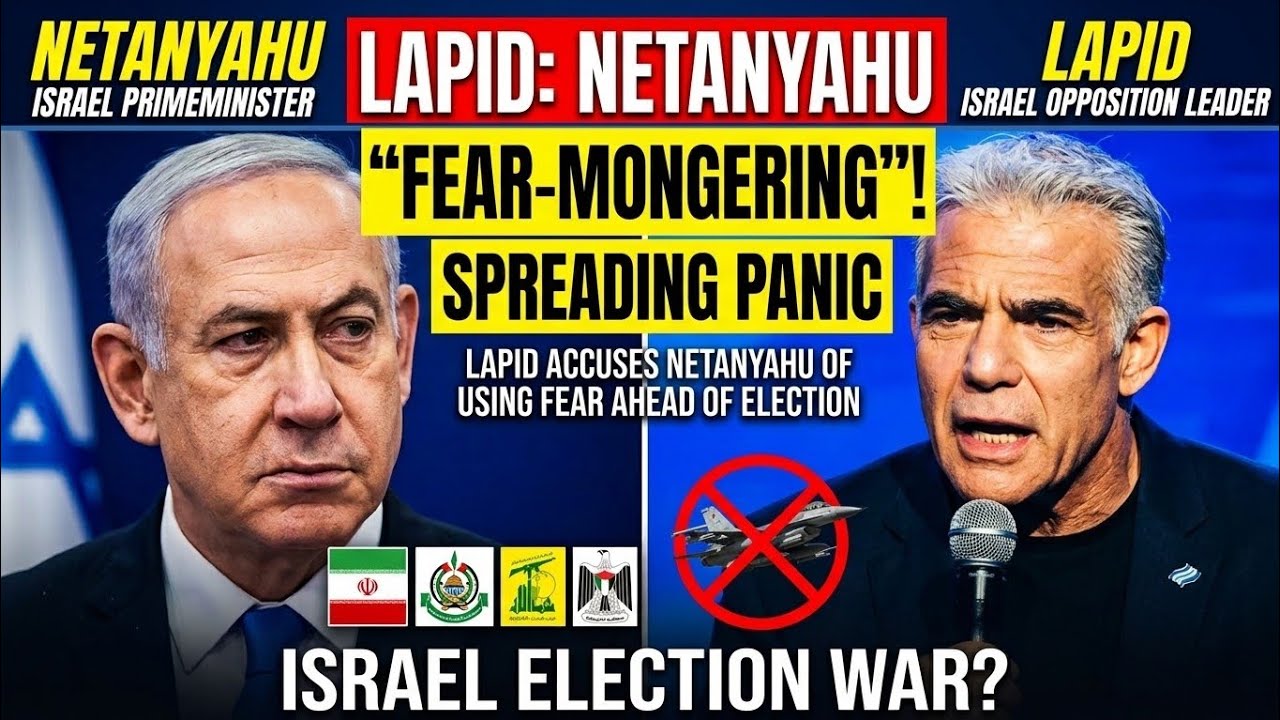 #Israel&rsquo;s Opposition Leader #Yair Lapid Accuses Netanyahu 