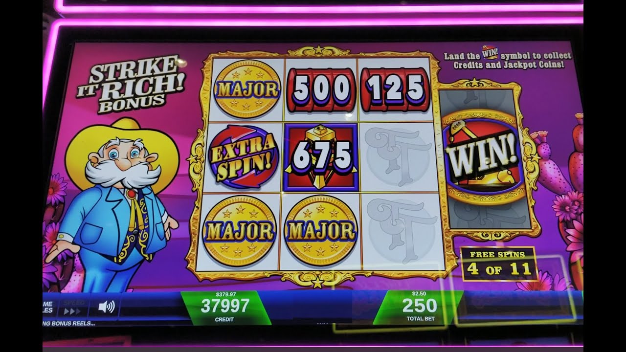 Max Bet on Texas Tea Strike It Rich Slot