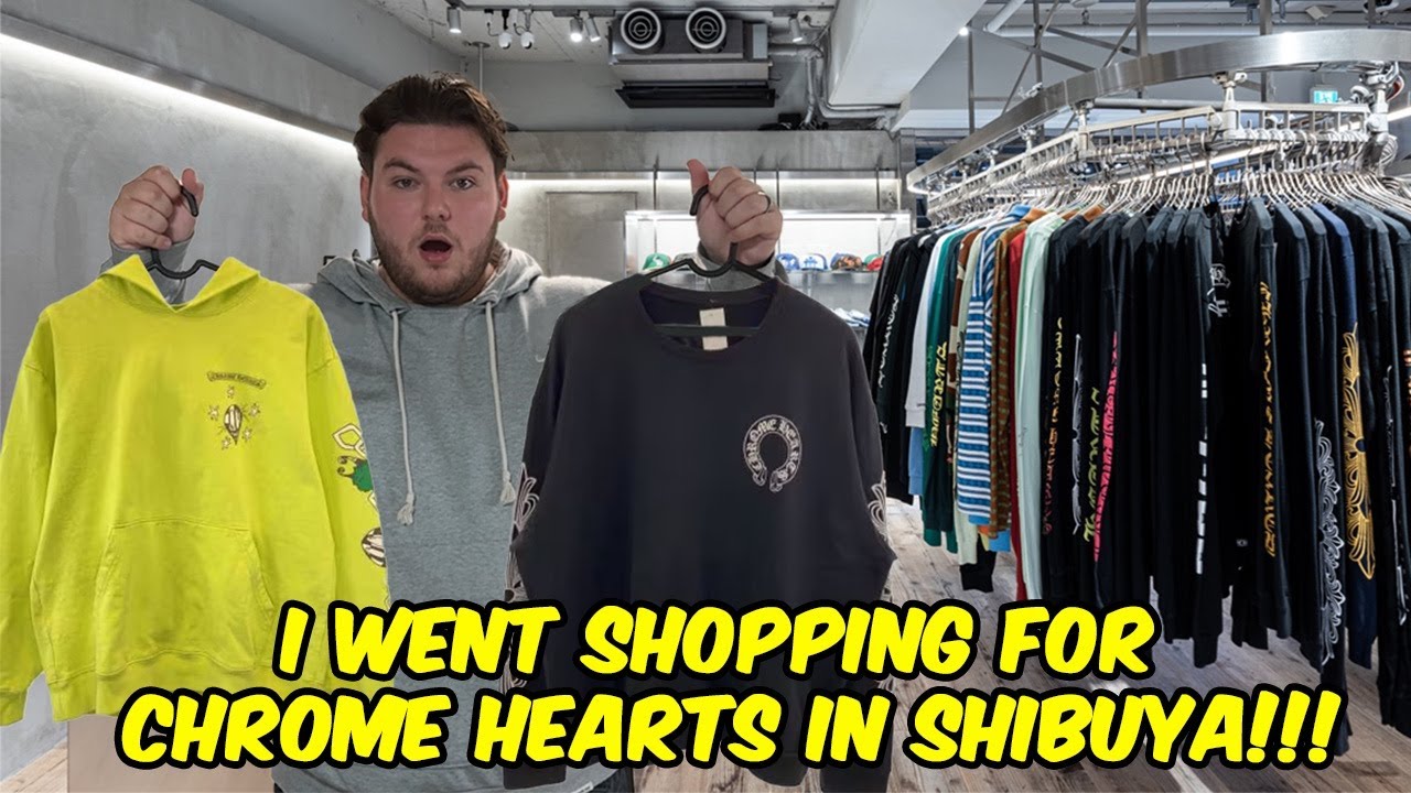 I Went Shopping for Chrome Hearts in Japan! (Shibuya)
