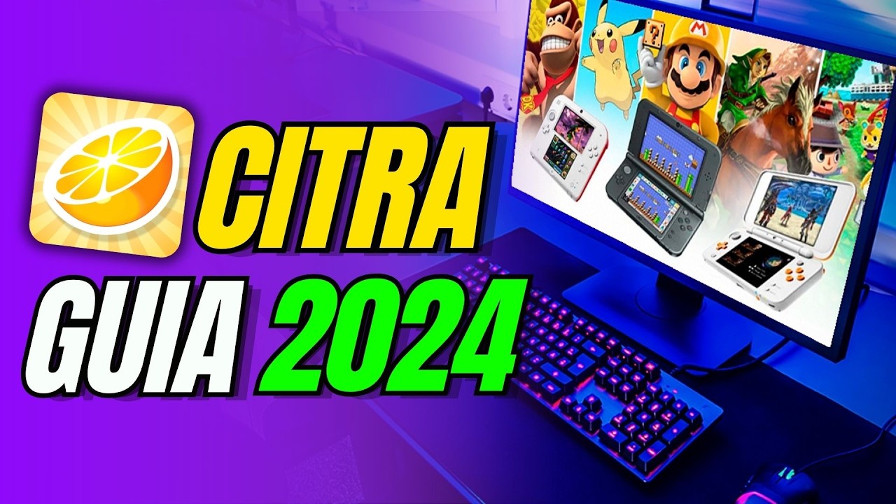 CITRA Guia de Configuración🥒Nintendo 3DS en PC🥒 TODO lo que NECESITAS Saber