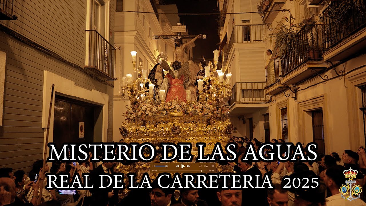 LAS AGUAS EN REAL DE LA CARRETERIA 2025 | ROSARIO DE CÁDIZ | DESDE TRIANA