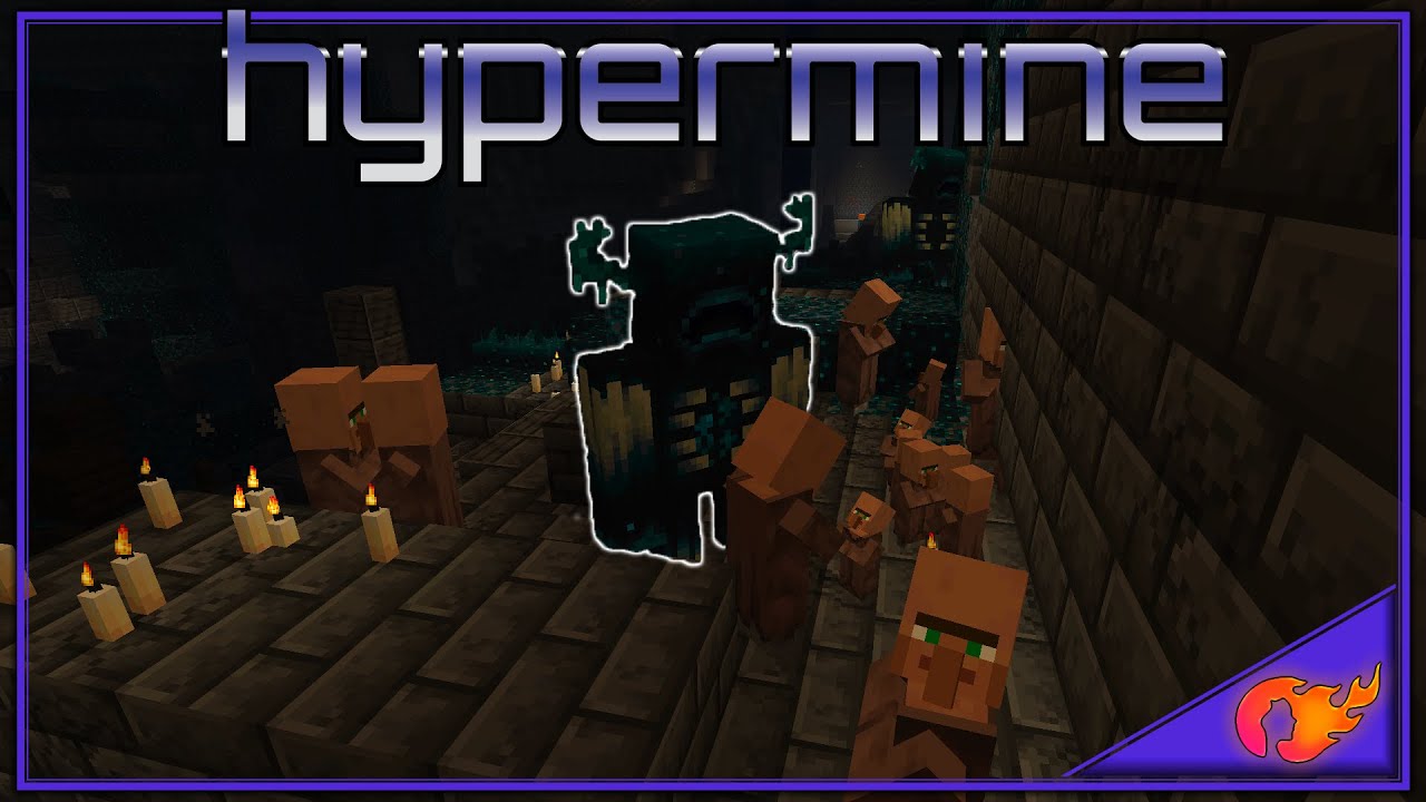 Villagers vs Warden: Hypermine SMP