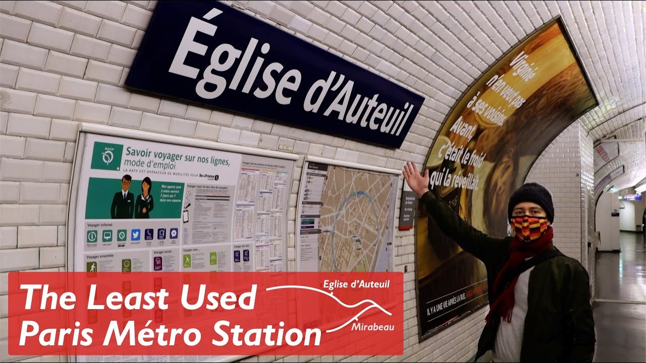 Église d’Auteuil - Least Used Paris Metro Station 🇫🇷