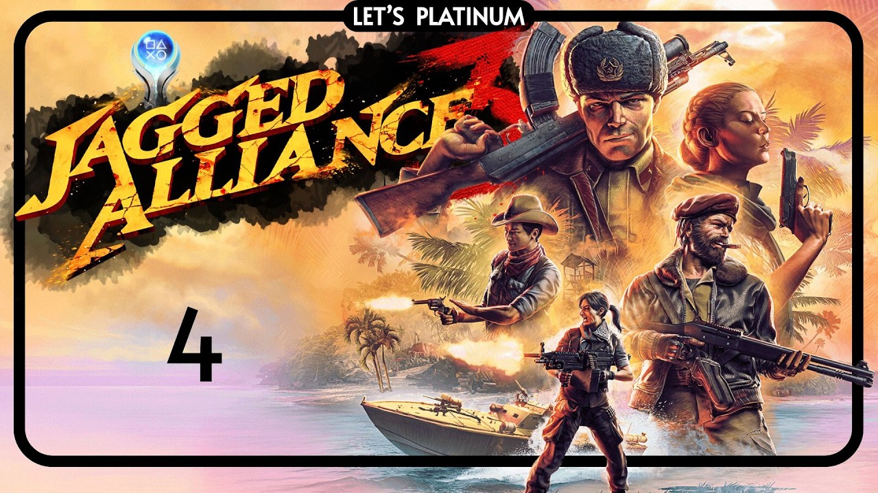 JAGGED ALLIANCE 3 ❑ 4 – DEFEND VILLAGE WITH MILITIA 🏆 LET'S PLATINUM PS5 PRO Gameplay Walkthrough
