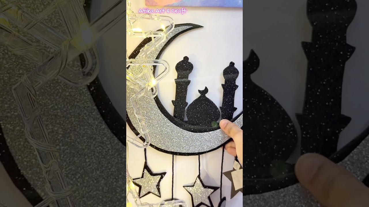 ✨ DIY Ramadan Wall Hanging 🌙 #shorts #ramadan