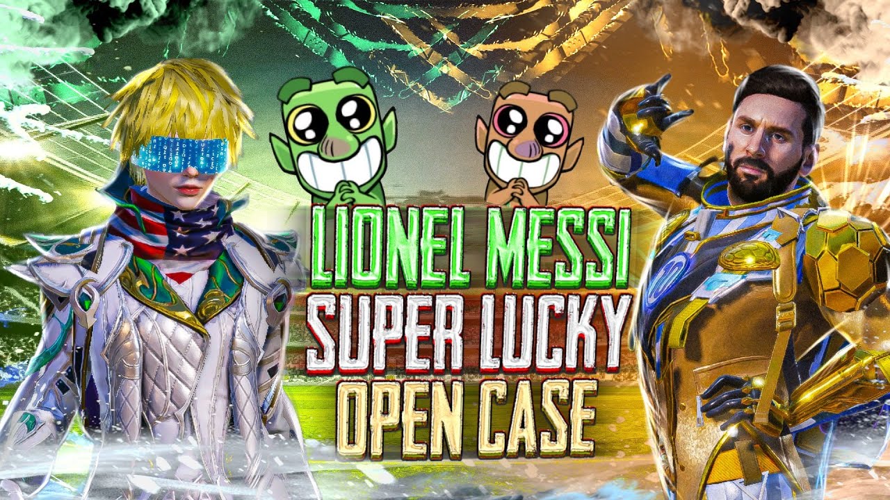 Коллаборация PUBG Mobile x Lionel Messi!Повезло Повезло!