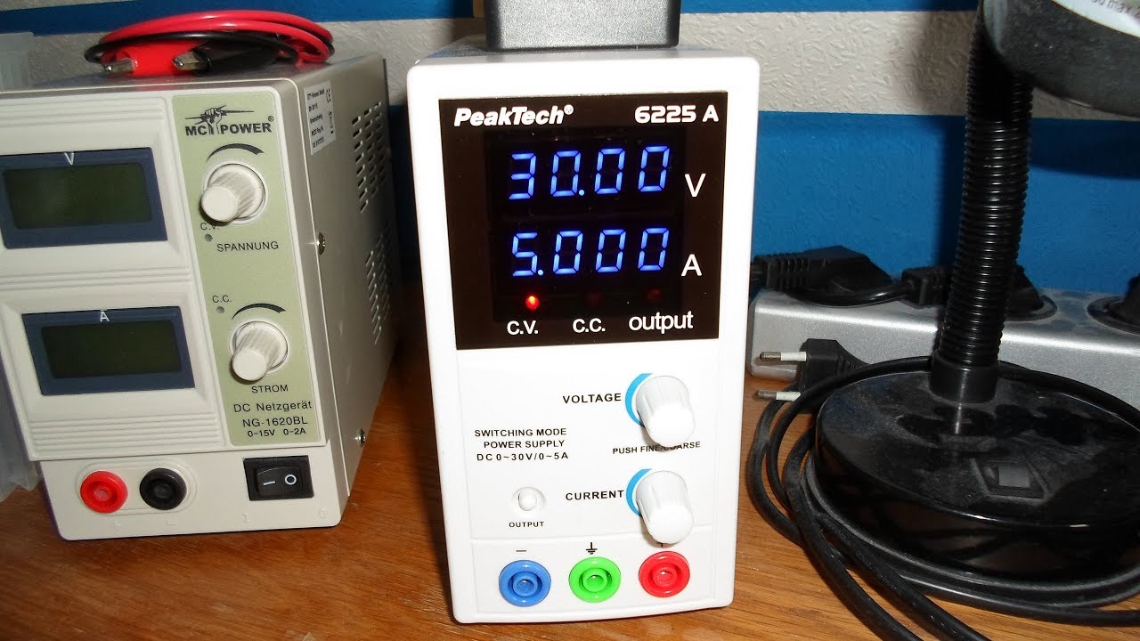 Peaktech 6225A Labornetzteil Unboxing