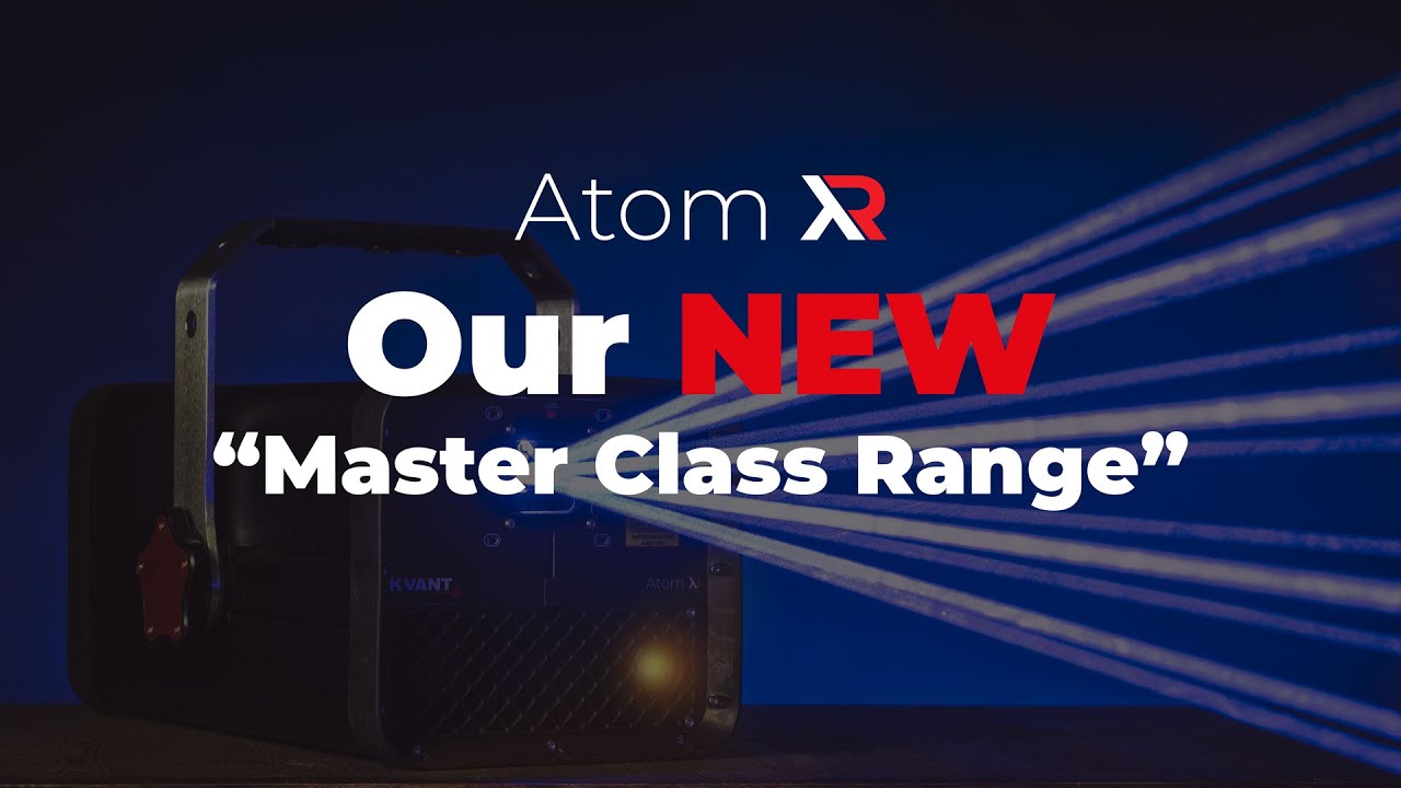 Atom XR │ 30th-anniversary gift to the laser industry