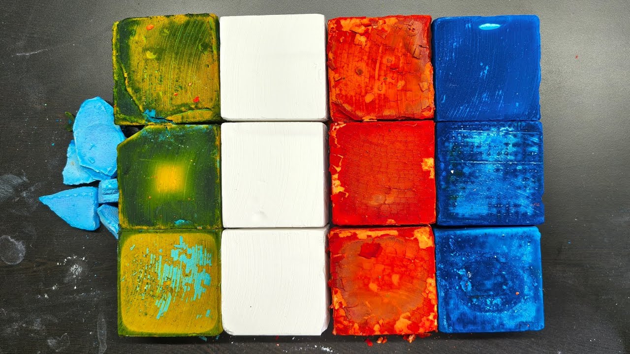 7K on IG and YT, 2K on FB | colorful dyed gym chalk for celebration