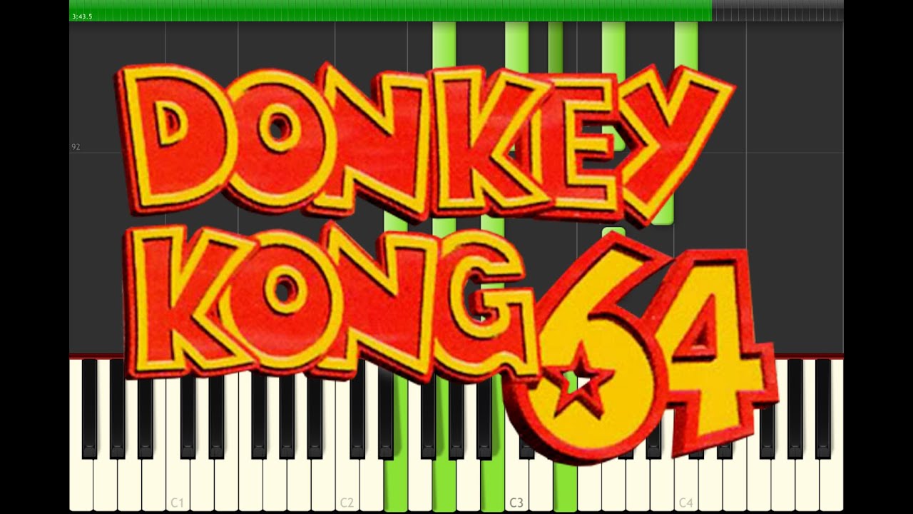 Donkey Kong 64 - Creepy Castle (Piano)