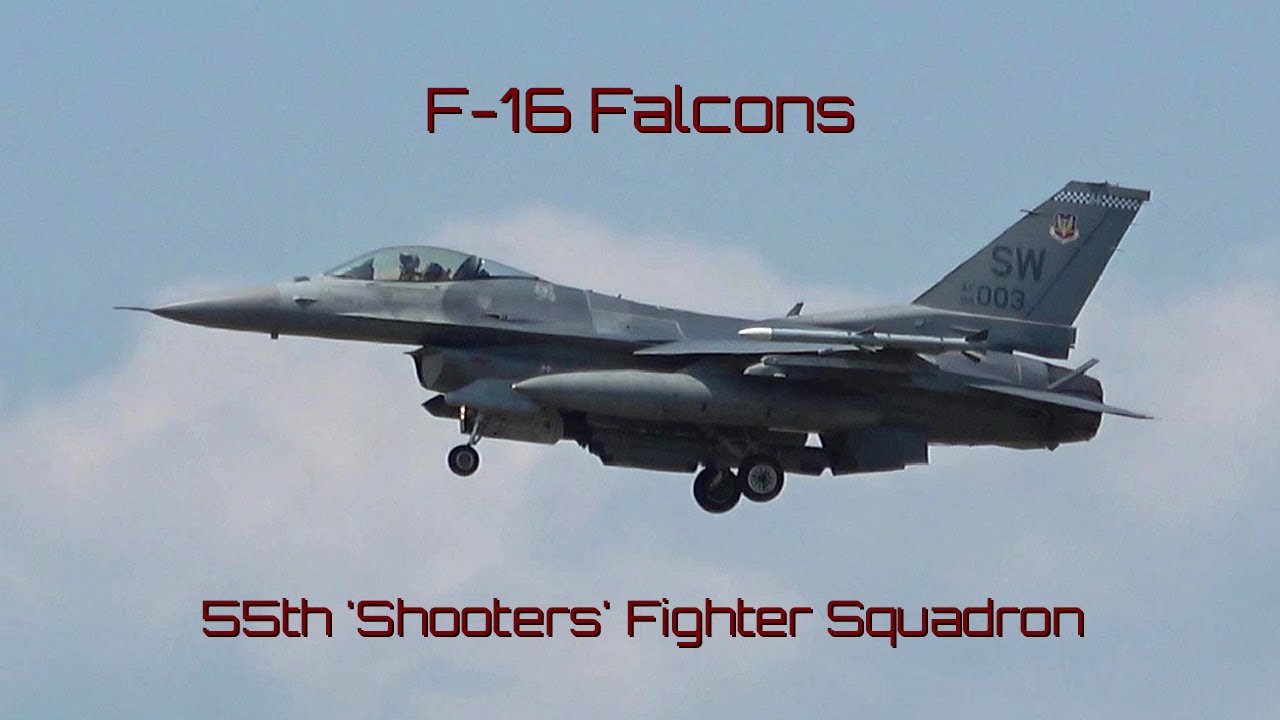 F-16 Falcons of Shaw AFB, South Carolina