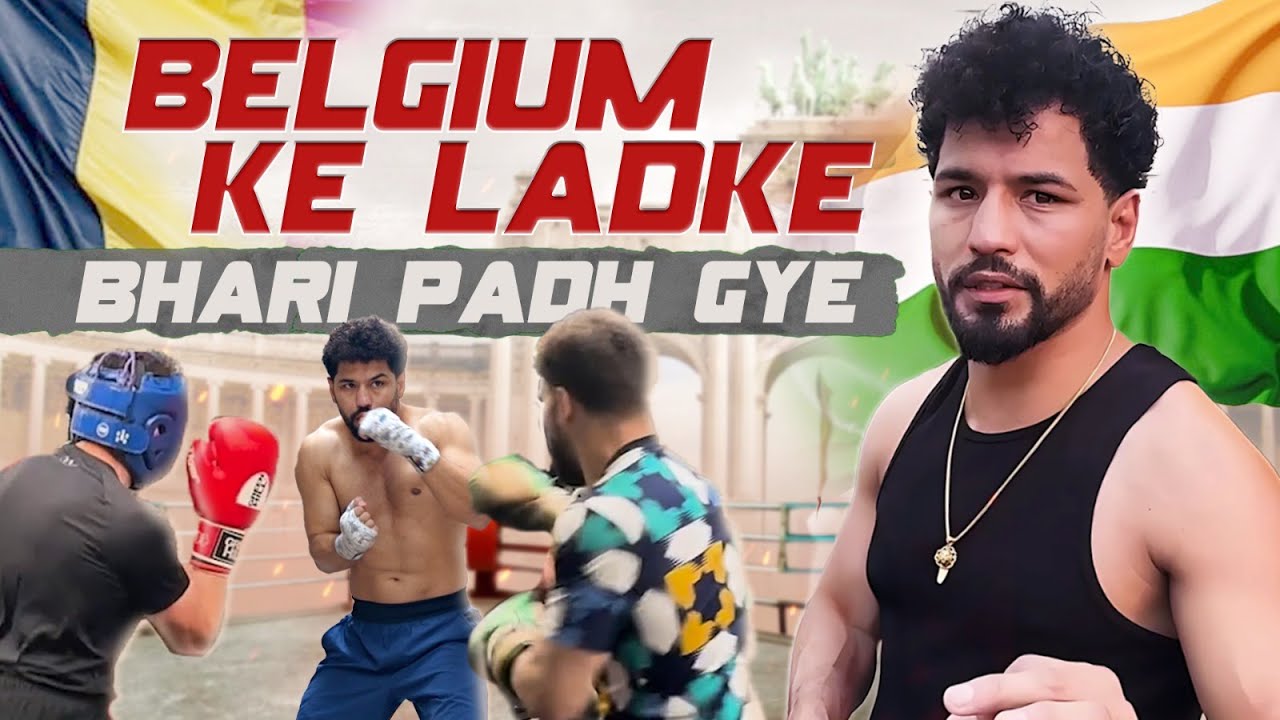 Neeraj Goyat's GLOBAL KNOCKOUT 🥊 Secrets Revealed | World Sparring Tour | Belgium Ep - 2