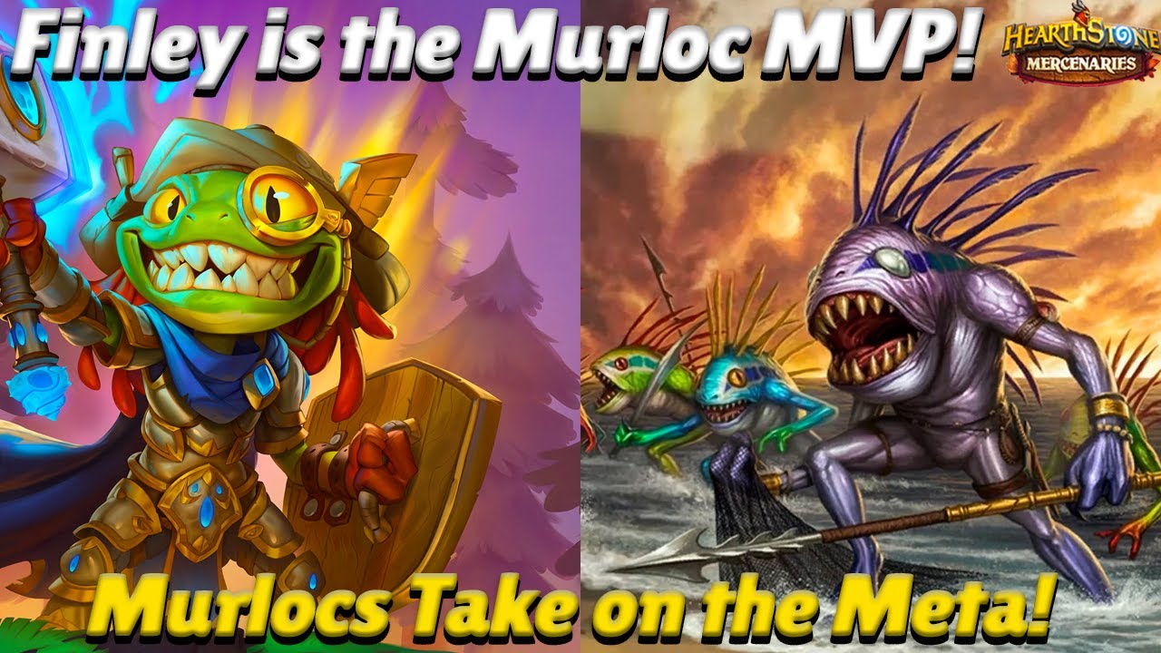 Finley is the Murloc MVP?!? Murlocs Take on the Meta! - Hearthstone Mercenaries Team Comp