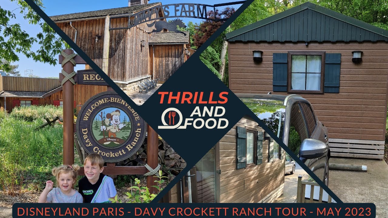 Disneyland Paris - Davy Crockett Ranch Hotel Vlog - Grounds & Room Full Tour - May 2023