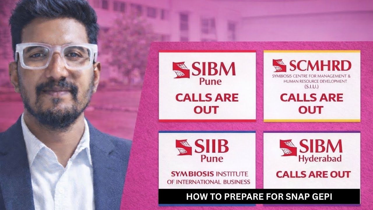 SIBM PUNE CALLS ARE OUT!SCMHRD & SIBM HYDERABAD CALLS OUT |GEPI PREP | HOW TO PREPARE FOR GEPI?