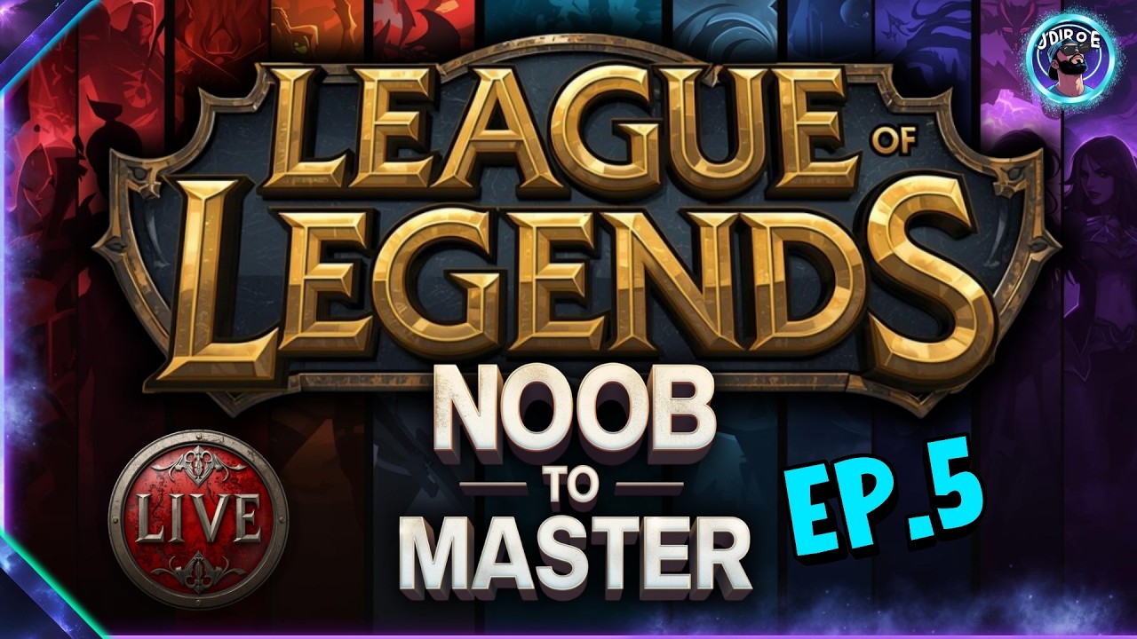 🔴 League of Legends NOOB to MASTER Series – Ranked Grind Day 5 🔥