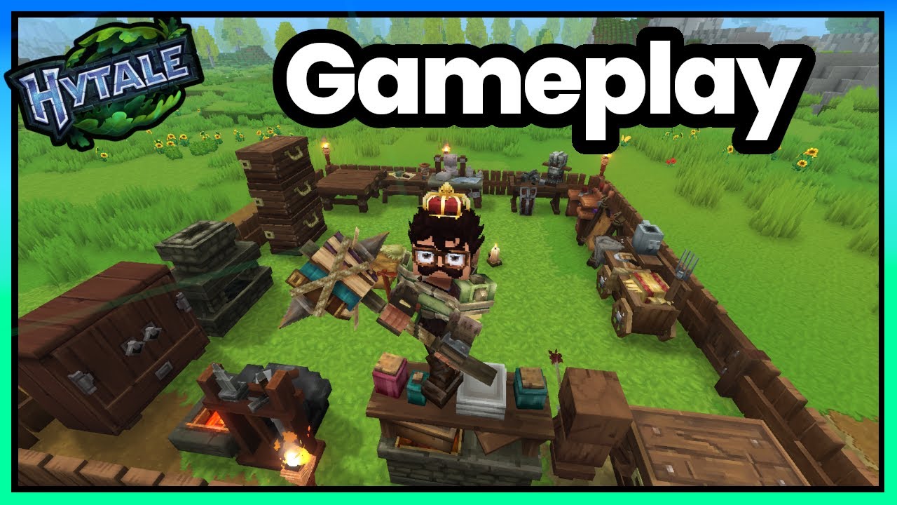 Hytale Gameplay Die ersten Stunden im Spiel