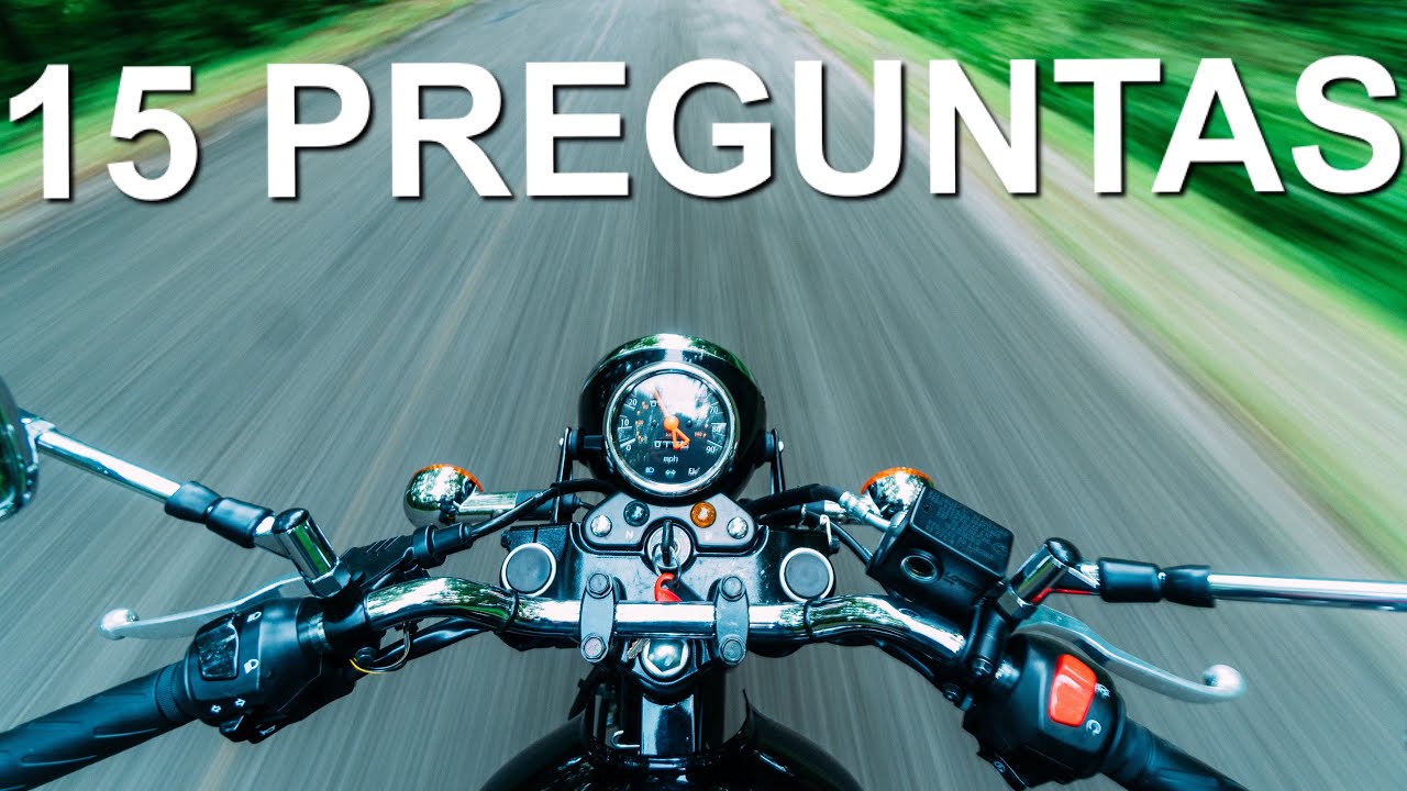 15 preguntas DIFÍCILES de MOTO en [2023]🛵