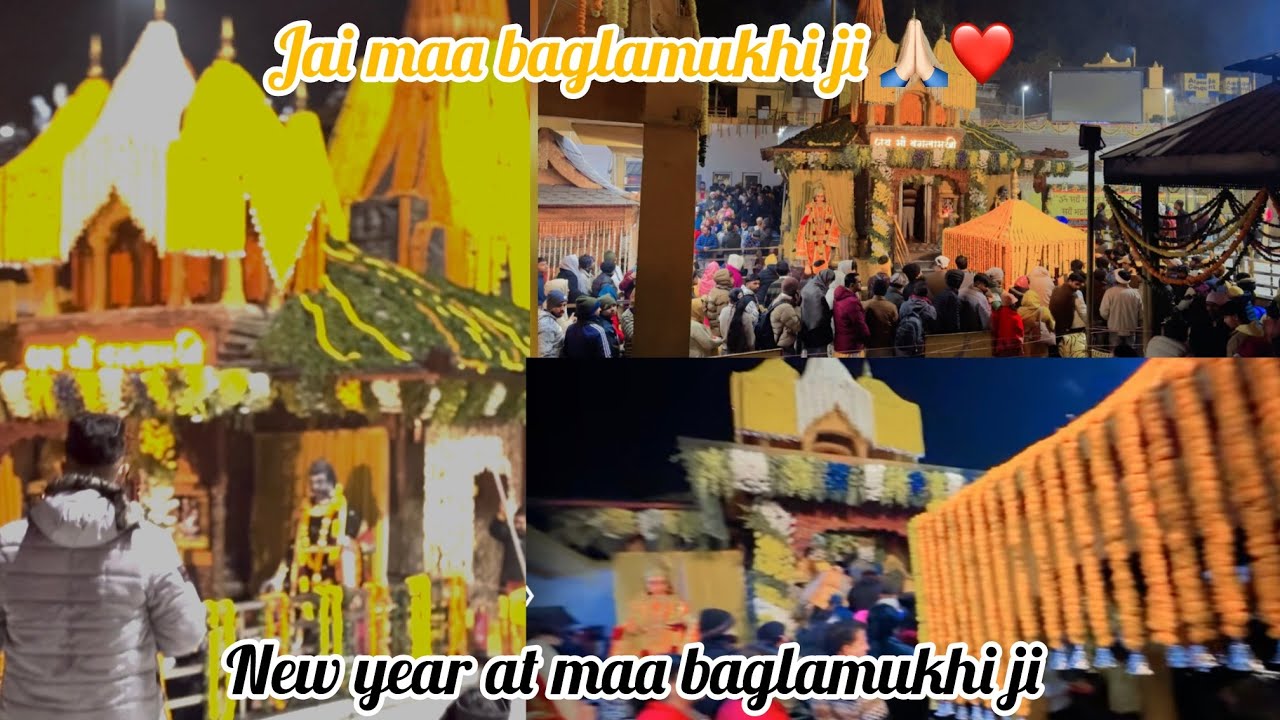 NEW YEAR AT MAA BAGLAMUKHI JI || MANDIR ME HUA EK CHOTA SA HADSA😁😂 || START 2026