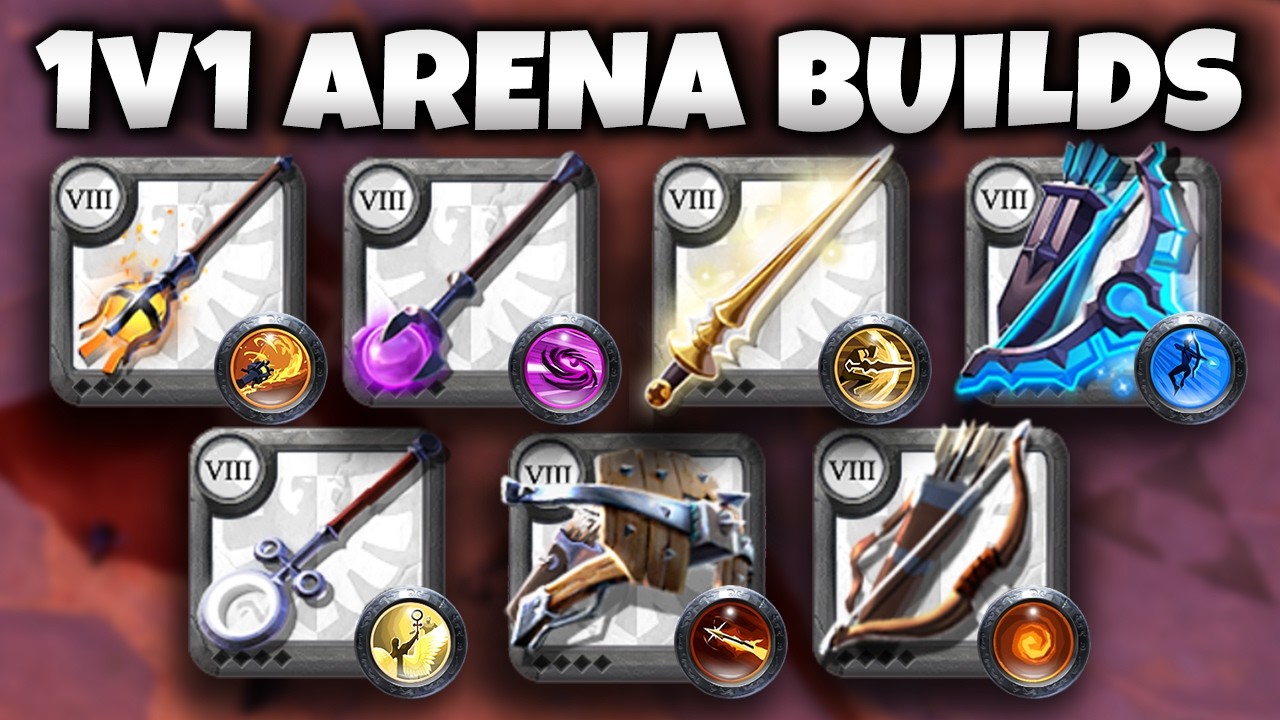 7 BEST 1v1 ARENA Builds in Albion Online