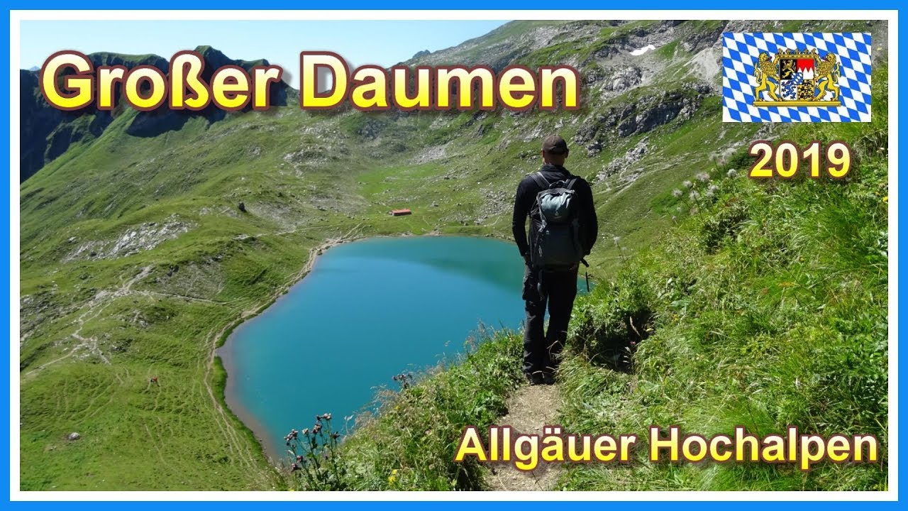 Wanderung auf den Großen Daumen  / Rundweg entlang zweier Bergseen | Allgäuer Hochalpen 2019