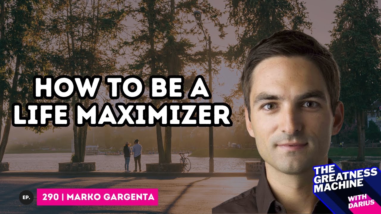 Marko Gargenta | Being a Life Maximizer: Pushing Boundaries in Life and Work