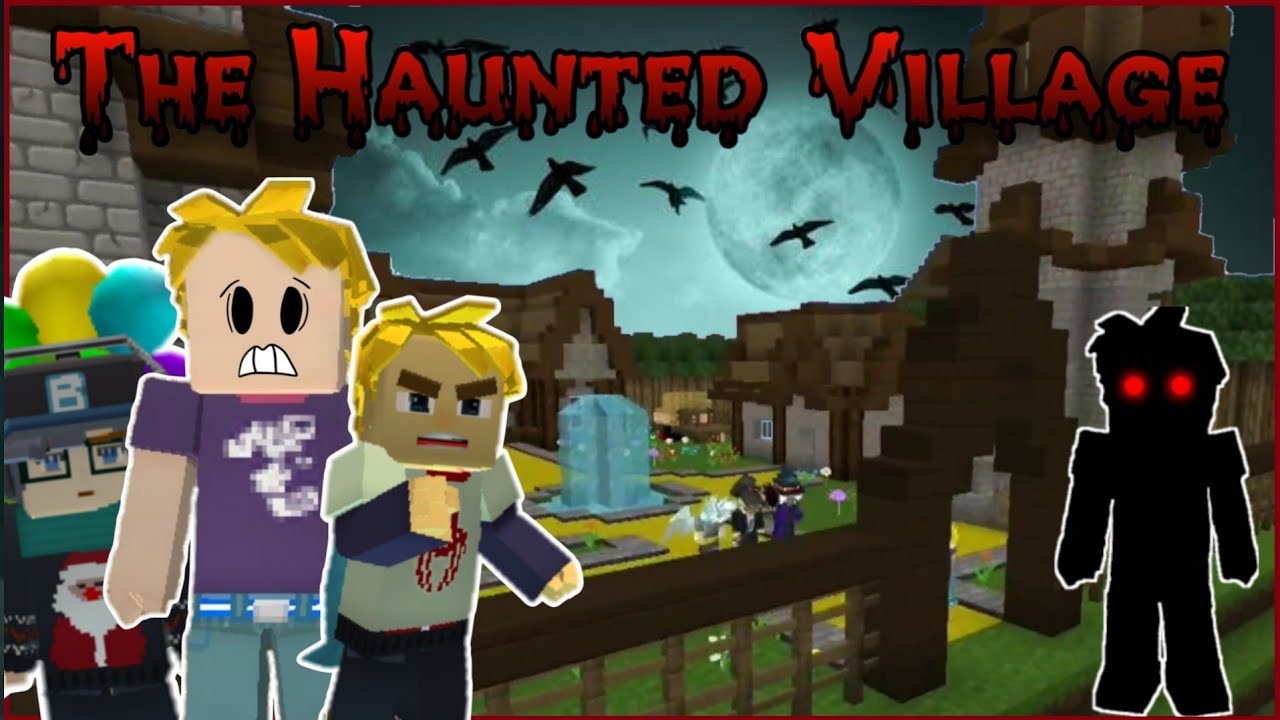 The Haunted Village in BlockmanGo Skyblock