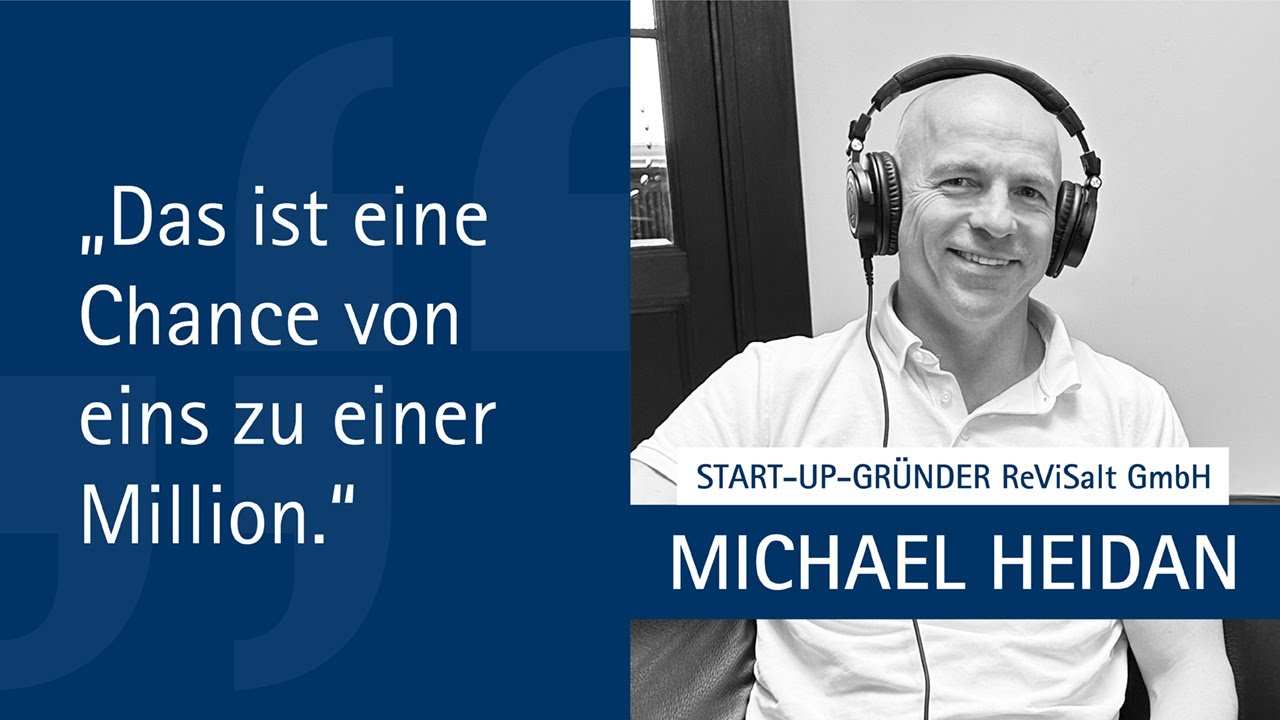 Unternehmer(Zukunfts)Talk mit Michael Heidan (ReViSalt GmbH)