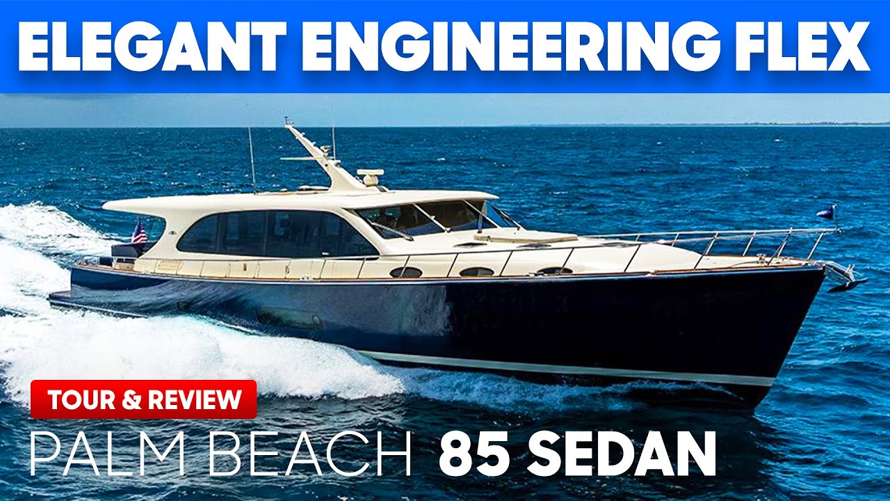 Это лучший круизер? Обзор и обзор яхты Palm Beach 85 Sedan