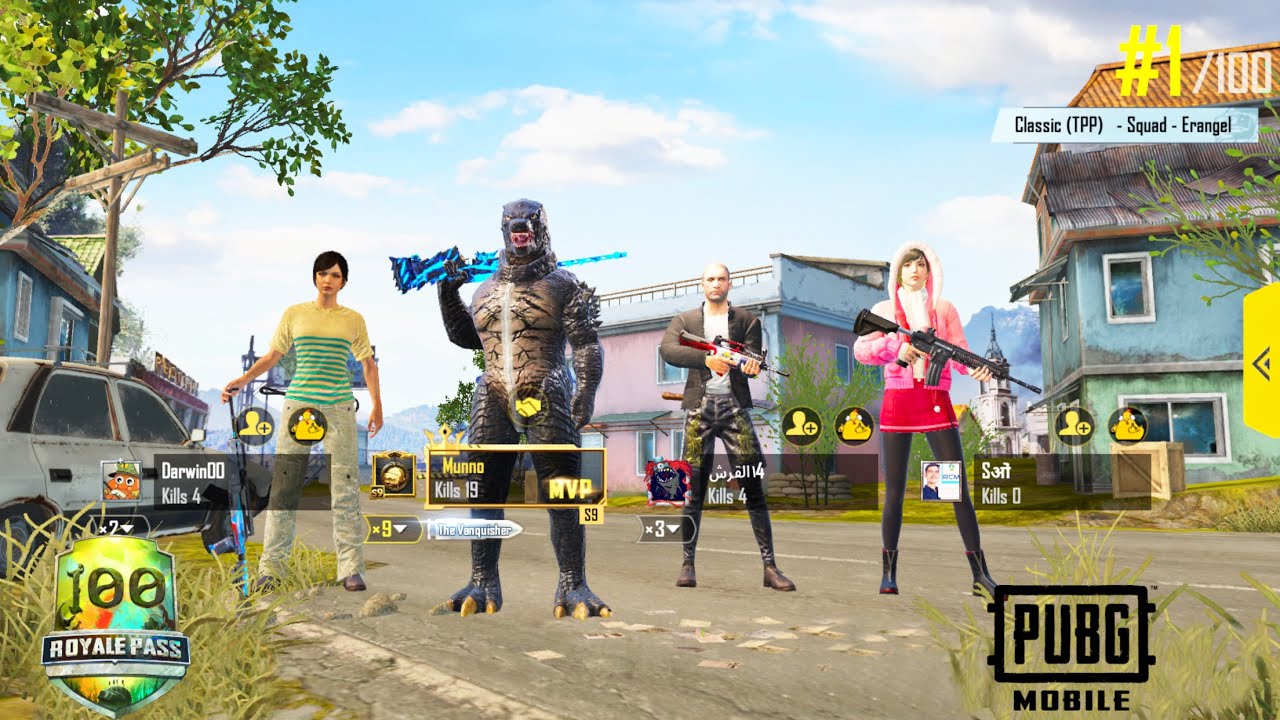 I PLAYED with RANDOM SQUAD😍Pubg Mobile
